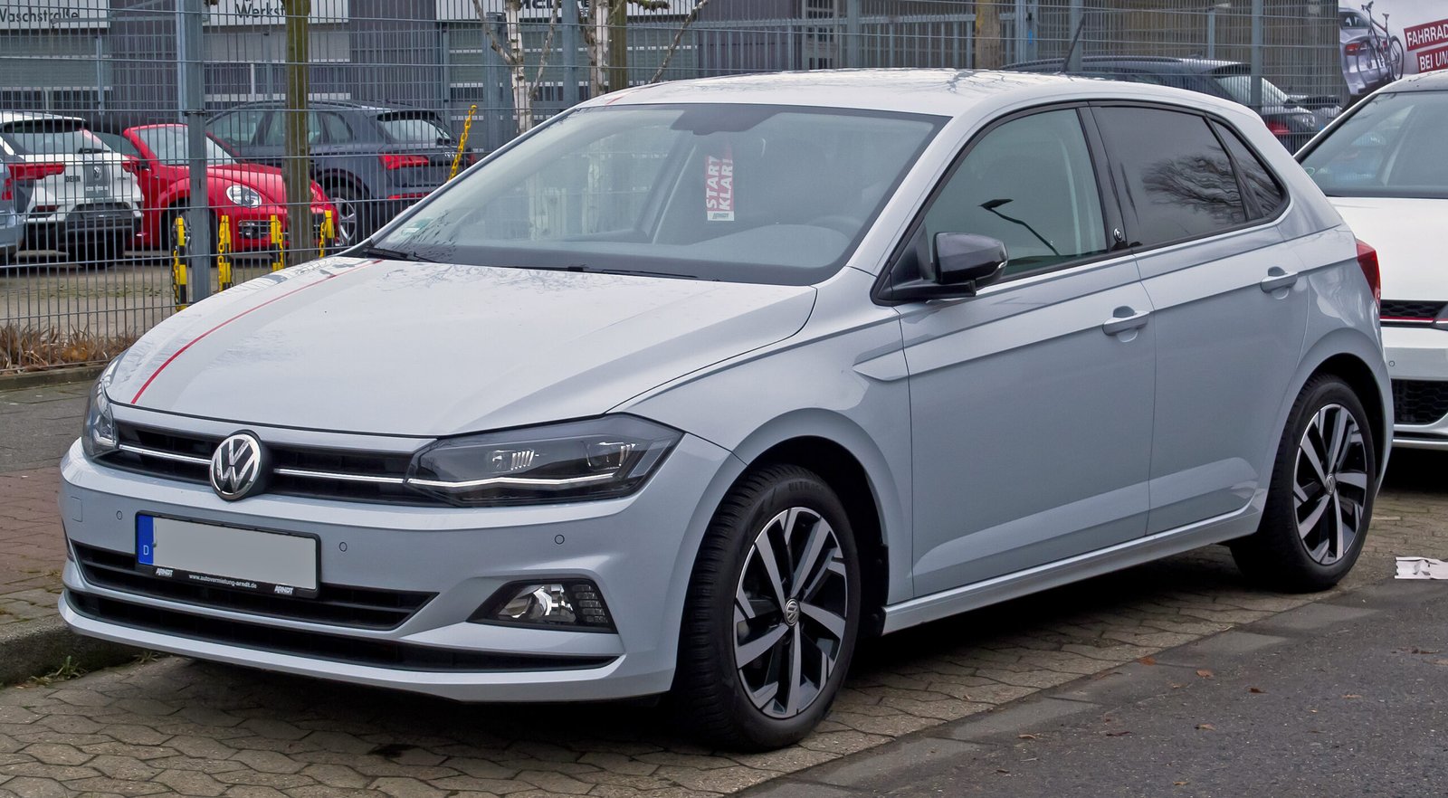 Volkswagen Polo 2018 — vista frontal