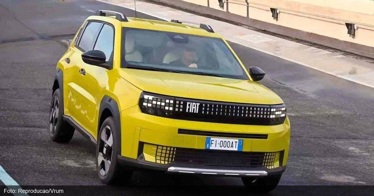 Fiat Argo X, versao nacional do Grande Panda, em teste na Europa