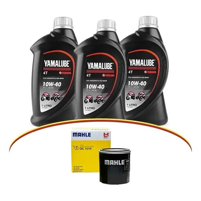 Óleo Yamalube 10W40 (kit com filtro de óleo)