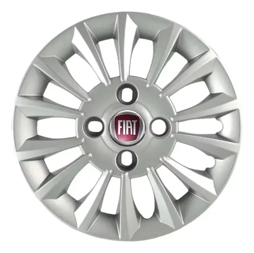 Jogo 4 Calotas Fiat Linea Uno Palio Fiorino Aro 13