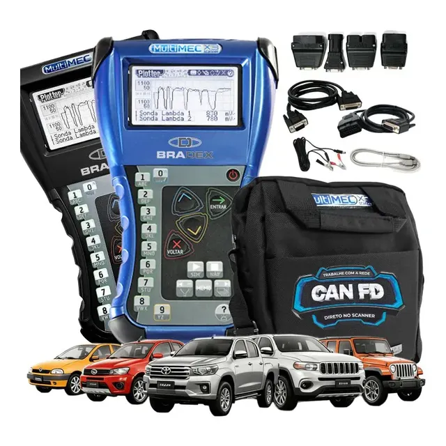 Scanner Automotivo Protocolo CAN Multimec X3 Original